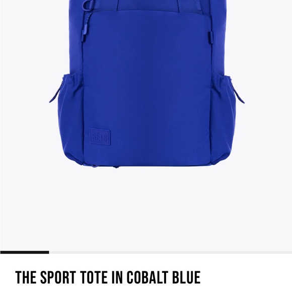 BEIS Cobalt Blue Tote Bag - sport with optional hidden net feature - Picture 3 of 10